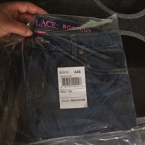Girls 14 bootcut jeans